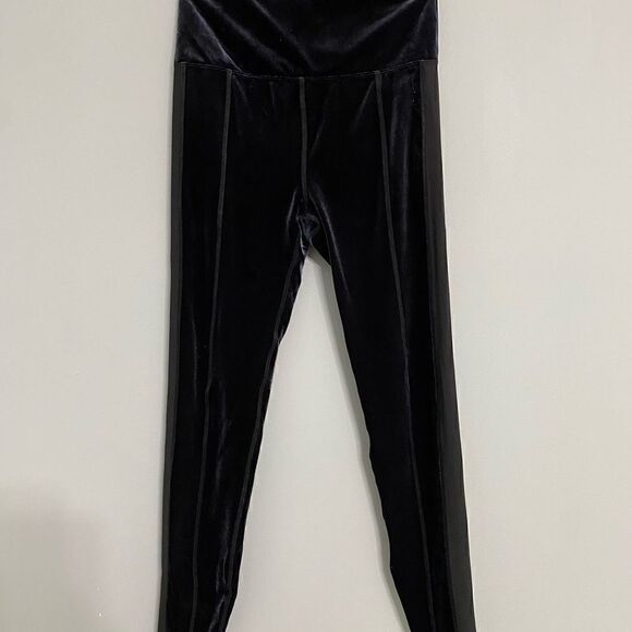 ALALA Velvet Tight Nevy Blue Women Leggings Size XS - Picture 6 of 15